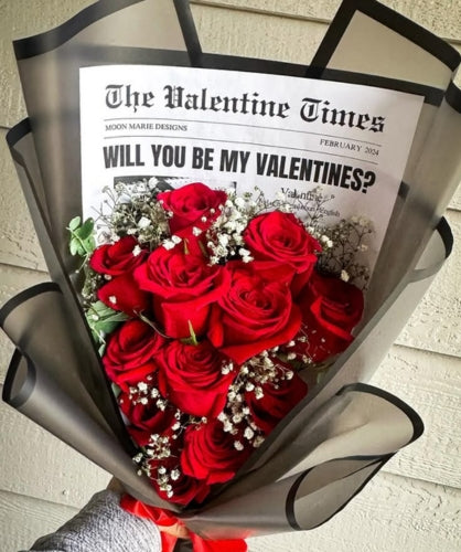 'Will You Be My Valentine?' Bouquet