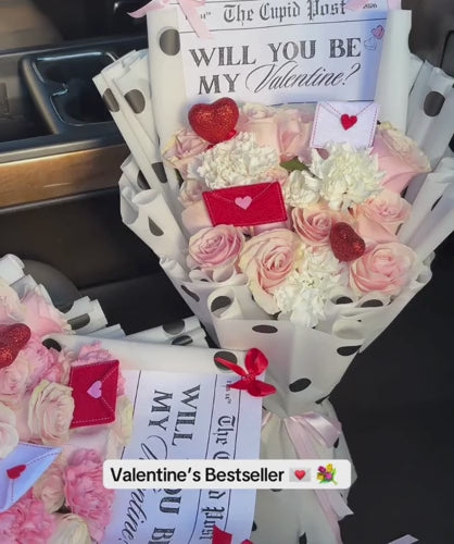 'Will You Be My Valentine?' Bouquet